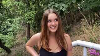 Дай еще денег и трахни меня! Русская красавица публично показала сиськи - Candy Milady порно